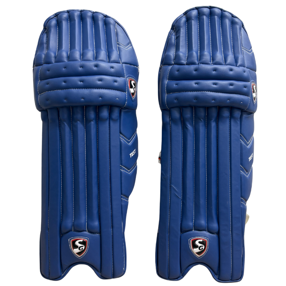 sg blue pads - 1 SG Test | Batting Leg Guard | Right Hand - Image 1